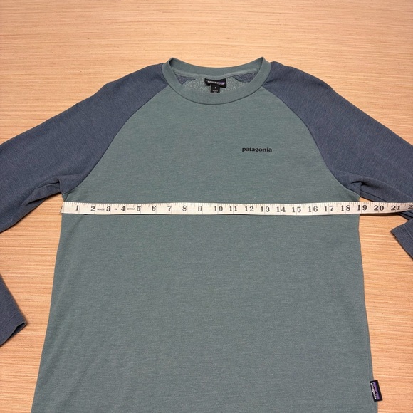 Patagonia Crewneck Uprisal Horizon Sweatshirt Mens Small Organic Cotton Preppy - Picture 5 of 10